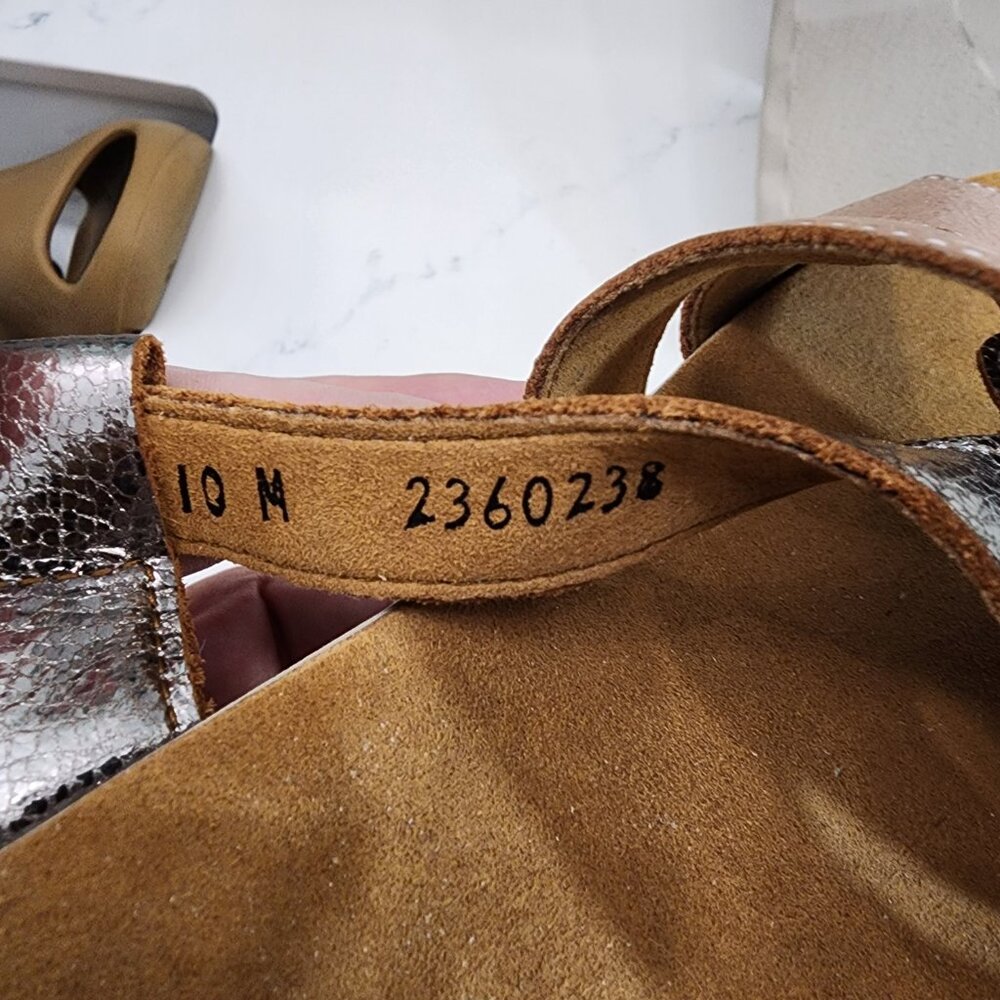 Nwot Sas Huggy Metallic Hook And Loop Adjustable … - image 8